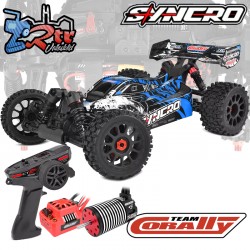 Team Corally Buggy Syncro-2Wd 1/8 Eléctrico 3-4S RTR Azul