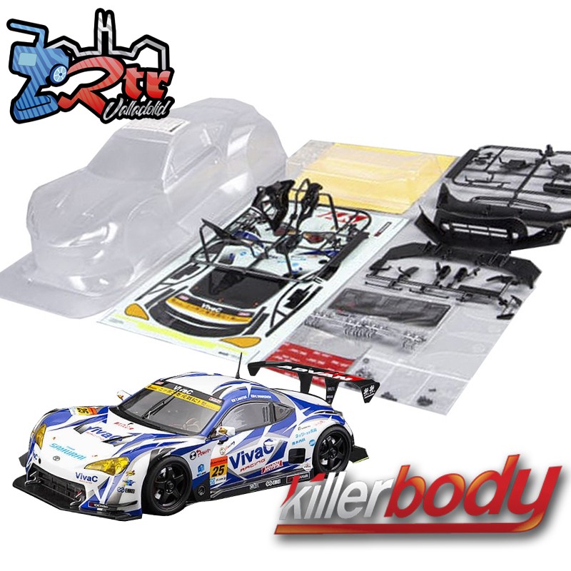 Carrocería Toyota VivaC 86 MC 190mm Transparente Killerbody