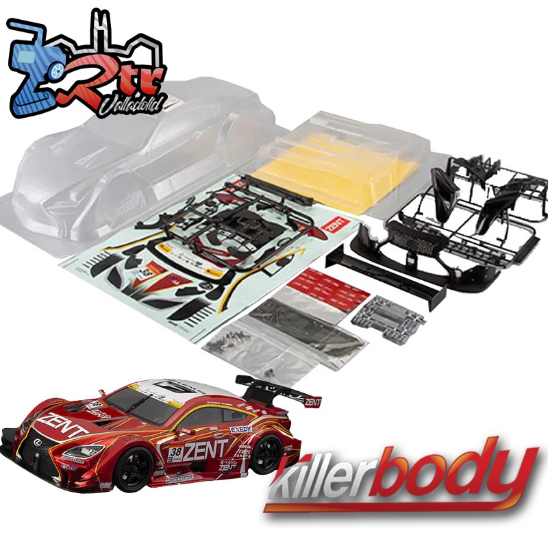 Carrocería Zent Cerumo RC F 190mm Transparente Killerbody