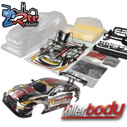 Carrocería Gainer Tanax GT-R Nismo (R35) 190mm Transparente Killerbody
