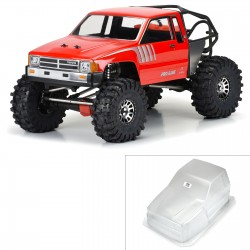 Carrocería PROLINE 1/6 1985 Toyota Hilux SR5 Solo Cabina transparente SCX6 PRO362200