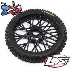 Neumático delantero Dunlop MX53 con espuma Promoto-MX con llanta