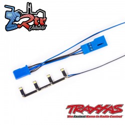 Luces LED, arnés de cables para barra antivuelco n.° 9862 Traxxas TRA9862