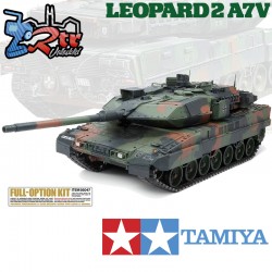 Tamiya Tanque de Guerra Leopard 2 A7V Opcionado 1/16 56047