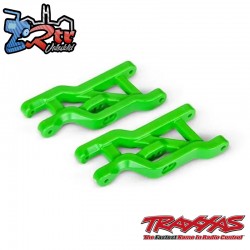 Brazos de suspensión verdes delanteros Traxxas TRA2531G
