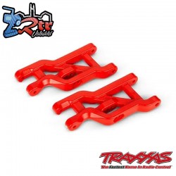 Brazos de suspensión Rojo delanteros Traxxas TRA2531R