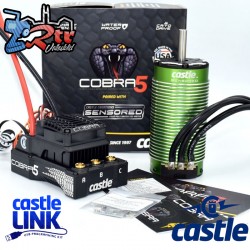 Castle COBRA 5 Sensored ESC 3-8S 33.6V 20A Bec con motor 2028-800KV Sensored
