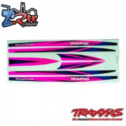 Juego de pegatinas para casco Pink Disruptor Traxxas TRA10698-PINK