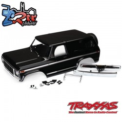 Carrocería completa para Ford Bronco negro sin clip con pegatinas TRA8188