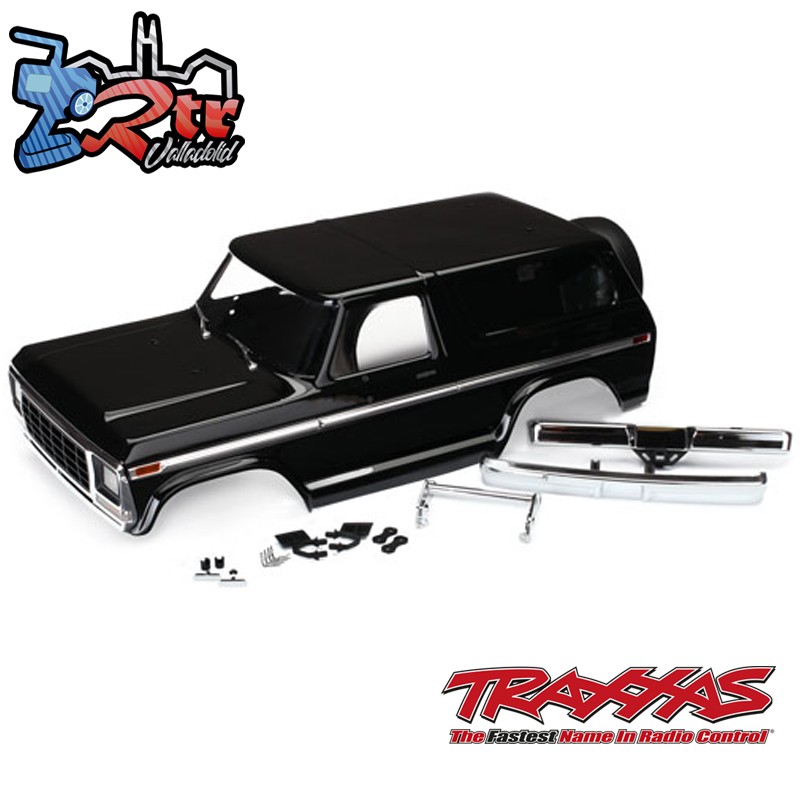 Carrocería completa para Ford Bronco negro sin clip con pegatinas TRA8188
