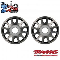 Centros de ruedas de aluminio Pro Scale Traxxas Maxx Slash TRA10274-GRAY
