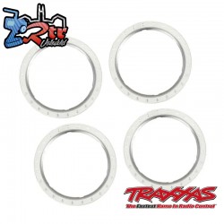 Anillos de llantas de aluminio Pro Scale Plata 4 Unidades...