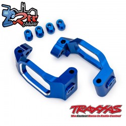 Bloques de ruedas aluminio 6061-T6 Azul TRA10232-BLUE