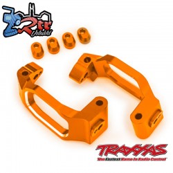 Bloques de ruedas aluminio 6061-T6 Naranja TRA10232-ORNG