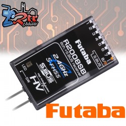 Receptor Futaba R2008SB 8 canales RX S-FHSS/FHSS