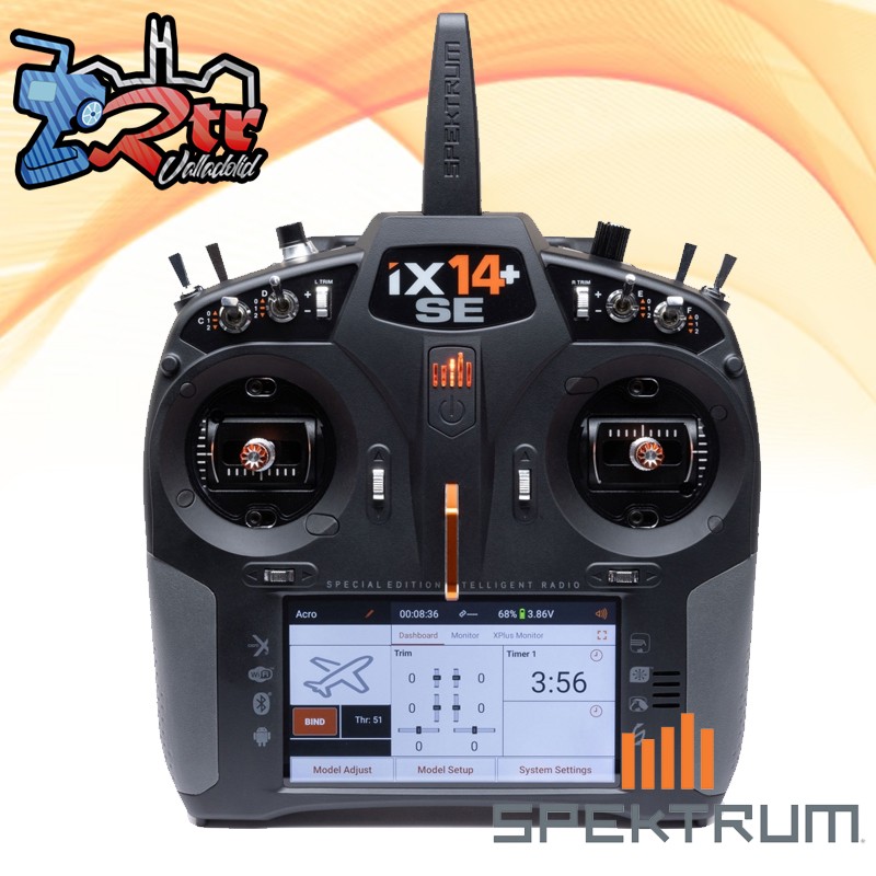 Emisora Spektrum IX14+ SE 20 Canales DSMX Solo Transmisor