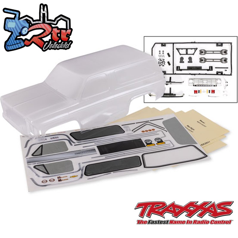 Carrocería TRAXXAS Chevrolet Blazer 1979 completa montaje sin clip TRX-4 TRA8126