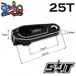 SRT Servo Horn Negro (25T dientes) 1 Unidad