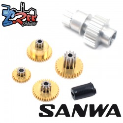 Juego de engranajes servo Sanwa SRG-HR