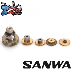 Juego de engranajes servo Sanwa PGS-XB2