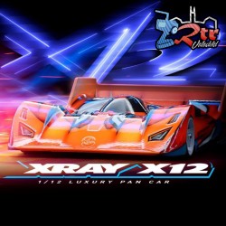Coche Xray X12 2025 - 1/12 Eléctrico Pan car Kit