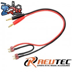Cable de carga de silicona 14 AWG serie con conectores deams 30 Cm