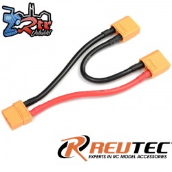 Cable de alimentación en Y con conectores XT90 10AWG 12Cm