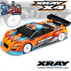 Coche Xray X4 2025 - 1/10 Touring Eléctrico edición Alu Flex