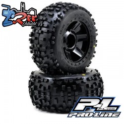 Ruedas Proline 3.8" Monster 1/8 Badlands 17mm PRO117811
