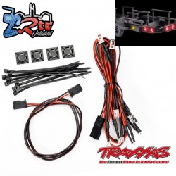 Arnés de cables, luces LED/bridas remolque 10350 y 10650 Traxxas TRA10349