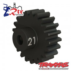 Piñón Traxxas 21T Dientes Endurecido 32 Pitch Eje 3.2mm Opcional TRA3951X