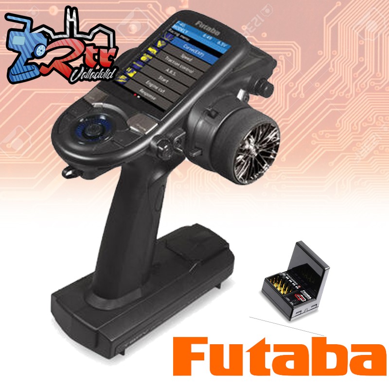 Radio Emisora Futaba T6PV + receptor R404SBS-E