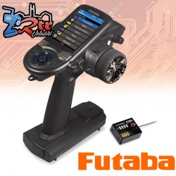 Radio Emisora Futaba T6PV + receptor R404SBS