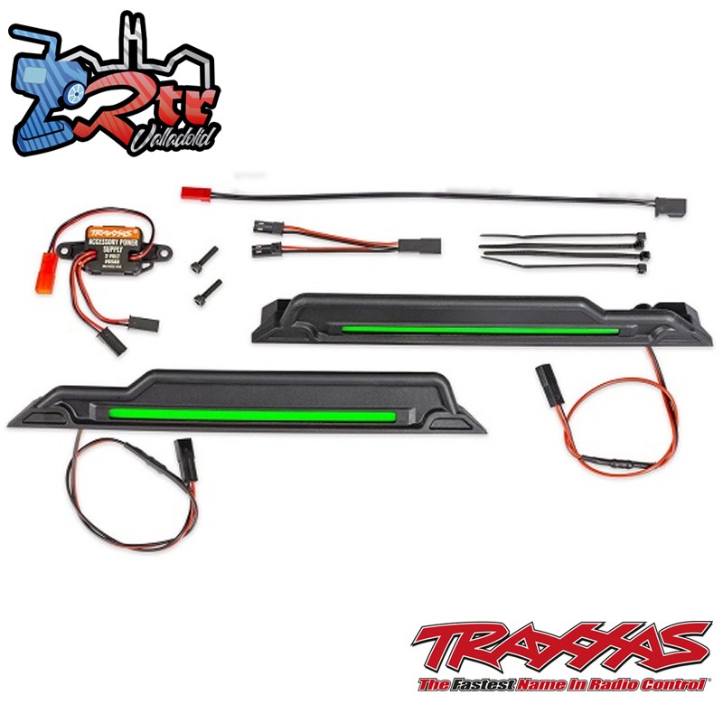 Luces LED debajo de la carrocería Verde Traxxas TRA10998-GRN