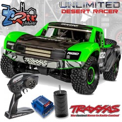 Traxxas Unlimited Desert Racer con led 4wd Brushless Short Course 1/6 Rigid