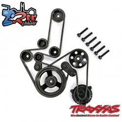 Poleas de motor/ 2,5 x 12 mm CS Traxxas TRA10984-BLK
