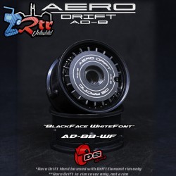 Cobertor DS Racing Aero Drift Element 2 Unidades Diseño curvo / Color Plano DS/AD-BB-WF