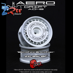 Cobertor DS Racing Aero Drift Element 2 Unidades Diseño Plano / Color blanco DS/AD-BW-BF
