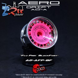 Cobertor DS Racing Aero Drift Element 2 Unidades Diseño curvo / Color Rosa fluo DS/AD-AFP-BF