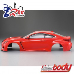 Carrocería KILLERBODY Lexus RC 1/10 Pintada 195mm Roja