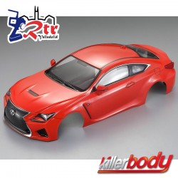 Carrocería KILLERBODY Lexus RC 1/10 Pintada 195mm Roja