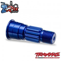 Eje de mangueta delantero, aluminio 6061-T6 anodizado azul Traxxas TRA10953-BLUE