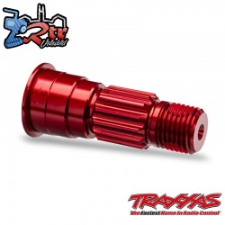 Eje de mangueta delantero, aluminio 6061-T6 anodizado Rojo Traxxas TRA10953-RED