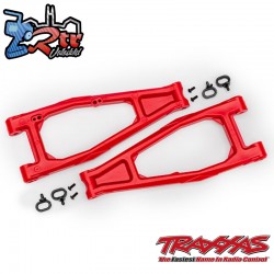 Brazos de suspensión de alta resistencia rojo Traxxas TRA10929-RED