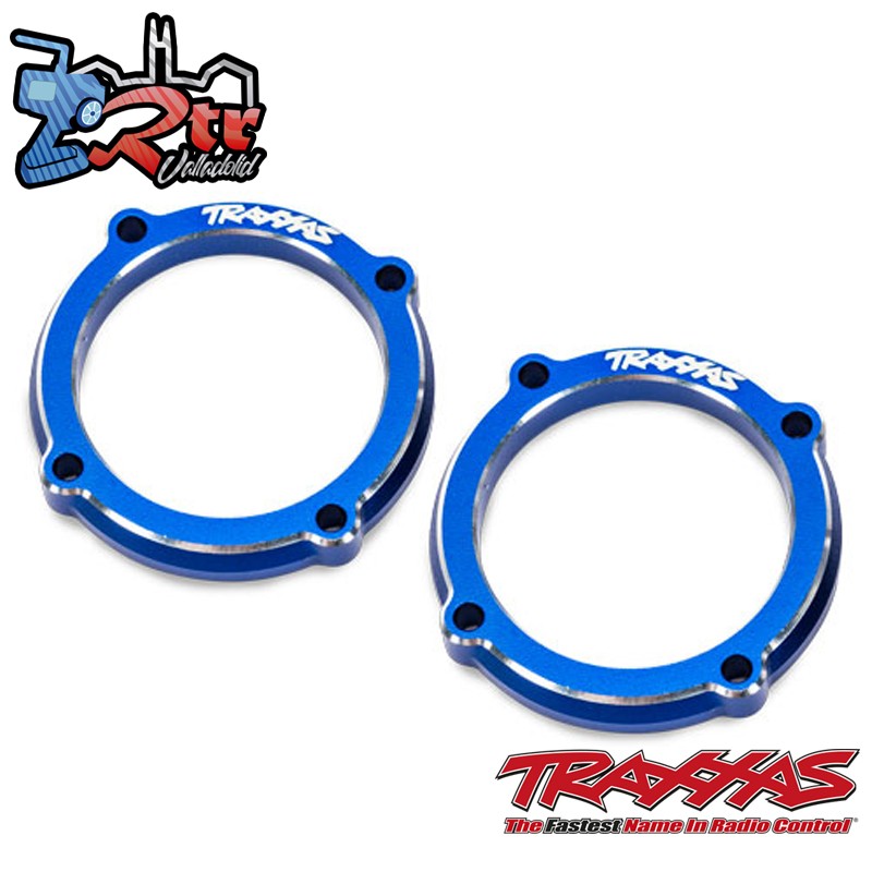 Retenedor, módulo de luz LED aluminio anodizado Azul Traxxas TRA10969-BLUE