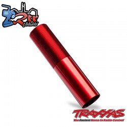 Cuerpo de amortiguador GT-Maxx® extra largo aluminio anodizado rojo Traxxas TRA10968-RED