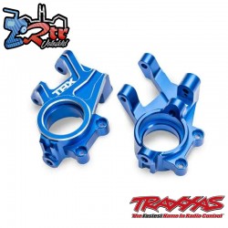 Bloques de dirección, aluminio 6061-T6 anodizado azul Traxxas TRA10936-BLUE