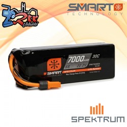 Batería Spektrum SMART LiPo 7000mAh 22.2V 6S 30C IC5