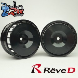 Llantas de competición Reve D GA18 Negro Offset 4 mm 2 unidades