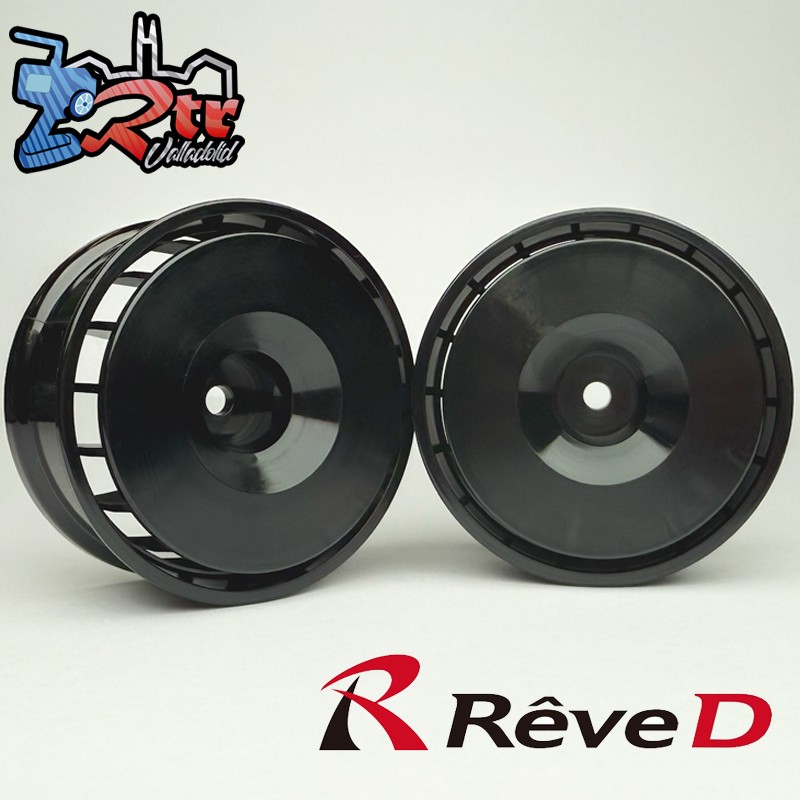Llantas de competición Reve D GA18 Negro Offset 4 mm 2 unidades